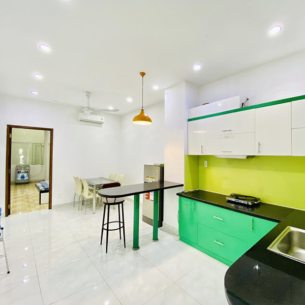 Căn hộ 50m2, 1 PN riêng biệt, Full nội thất - Khu Sân Bay, Tân Bình