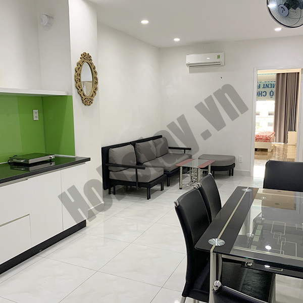 Căn hộ 50m2, có ban công, Full nội thất, mặt tiền Thăng Long - Khu Sân Bay, Tân Bình